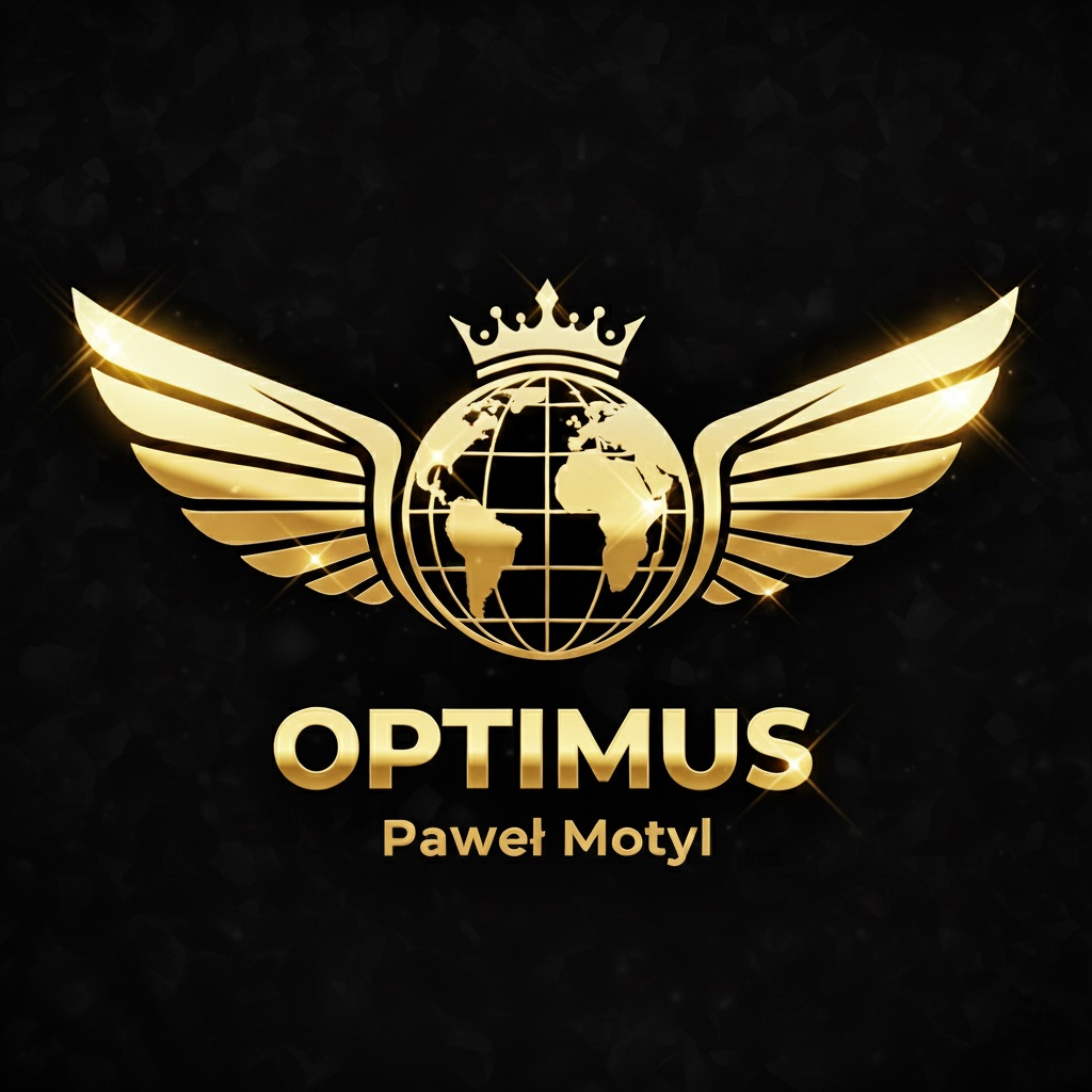 Optimus Paweł Motyl Logo